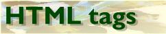 HTML Tags